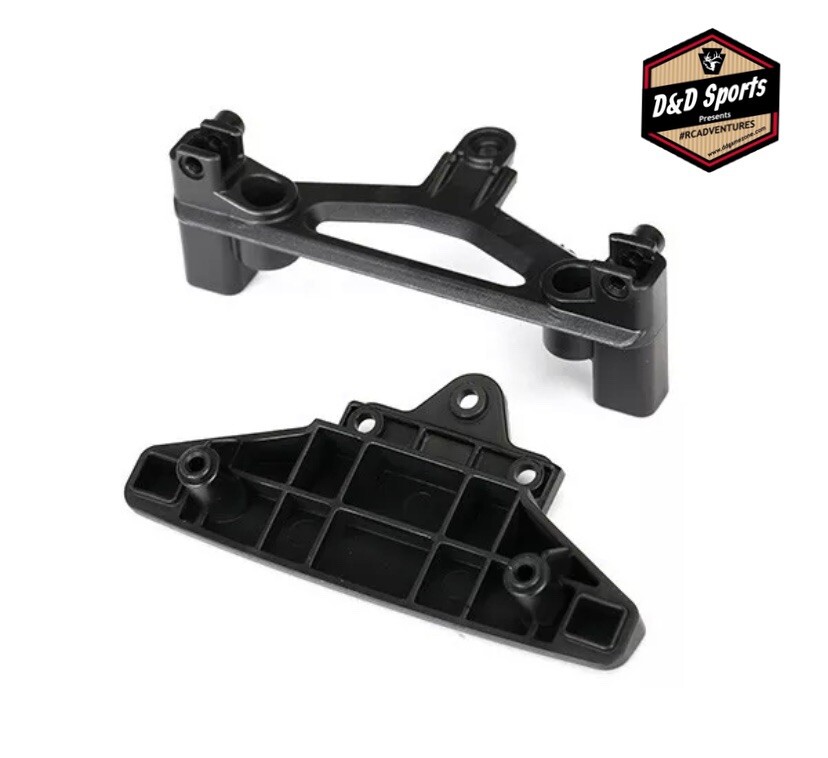 Traxxas 8335 - Front Upper & Lower Bumper, 4-Tec, Ford GT