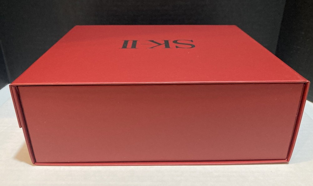 Authentic SK-II Large/Medium Red Empty Gift Box NEVER USED