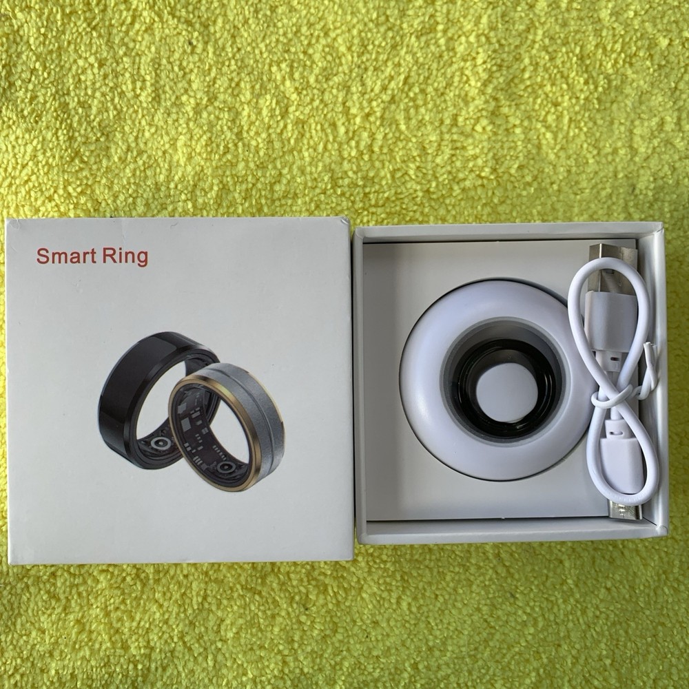 Smart Ring Size 8 Black (New in the Box)