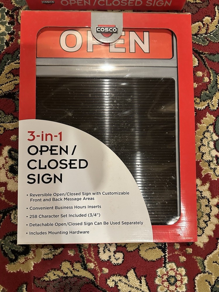 3-1 Open / Closed Sign