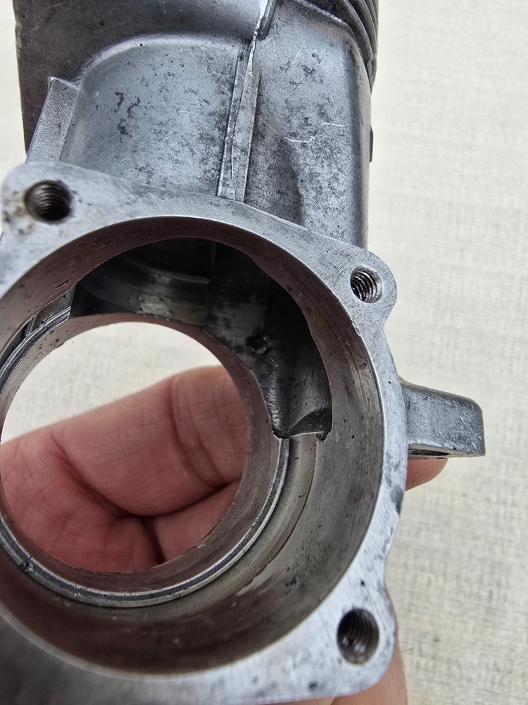 OS Max-H 60 Glow Model Airplane Engine Part - Crankcase