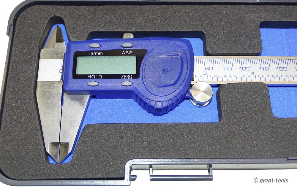 FOWLER DIGITAL CALIPER – electronic measuring tool – 6” or 150mm range