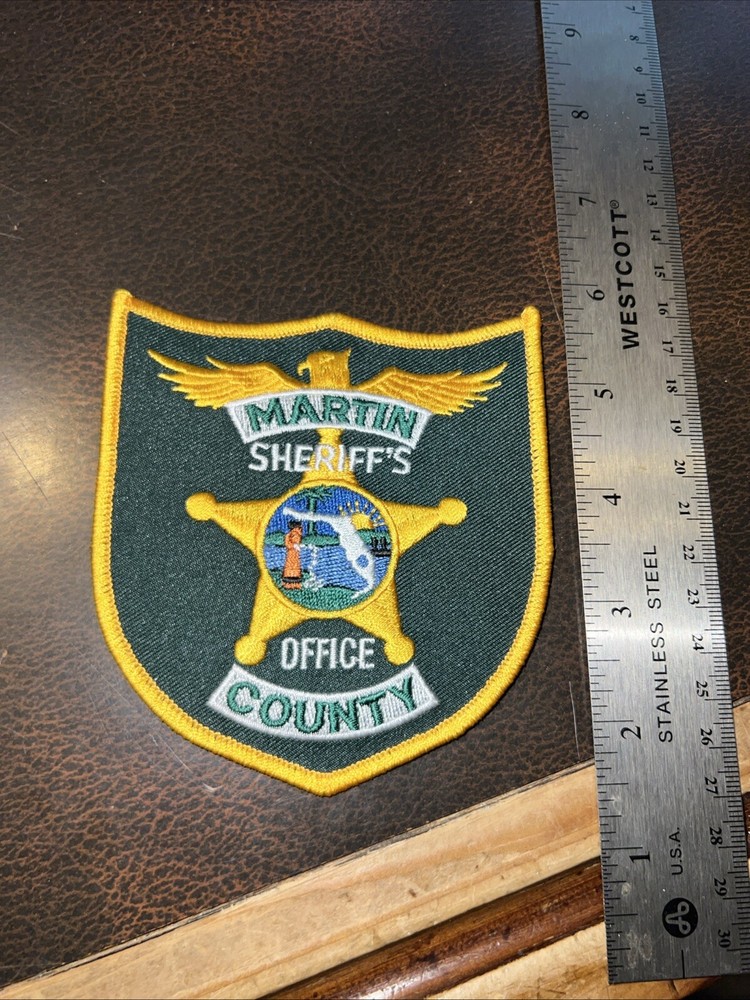 Obsolete (?) Florida Sheriff’s Office / Department Patch Martin County