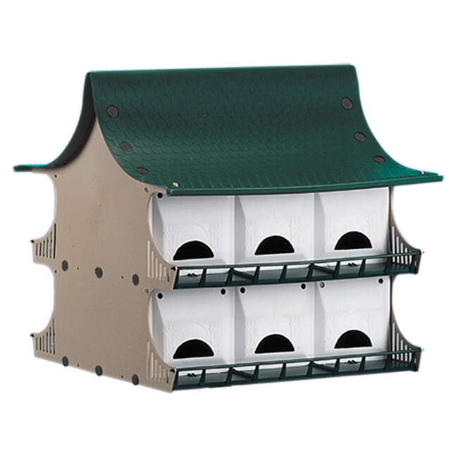 S&K Purple Martin Houses, Expandable Option, 48 Rooms, 4pk PBH-12