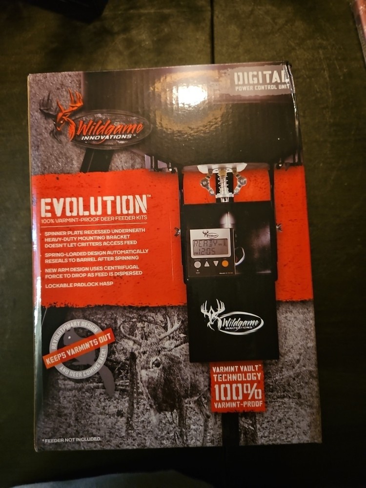 WILDGAME INNOVATIONS Evolution Feeder 6V Digital Power Control Unit Kit Deer