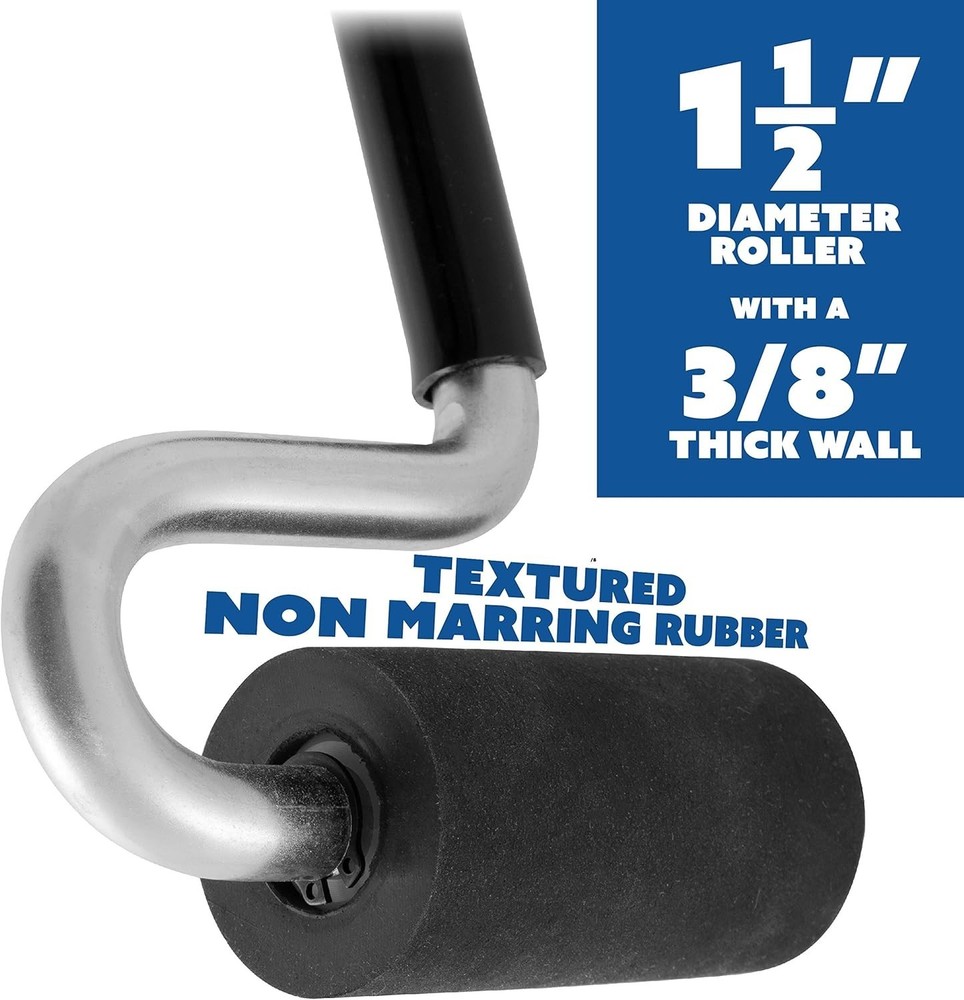 Durable 1-1/2” Diameter J Roller for Maximum Pressure on Veneers & Laminates