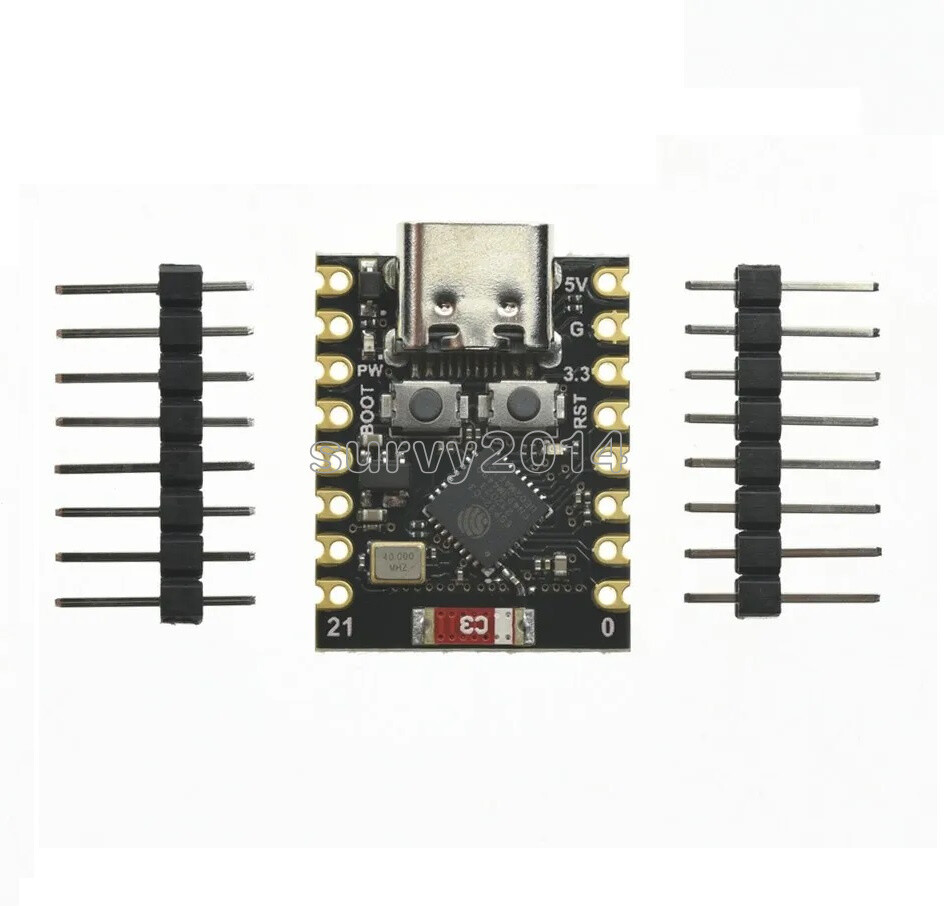 ESP32-C3 SuperMini WiFi Bluetooth Development Board 32-bit RISC-V UART I2C SPI
