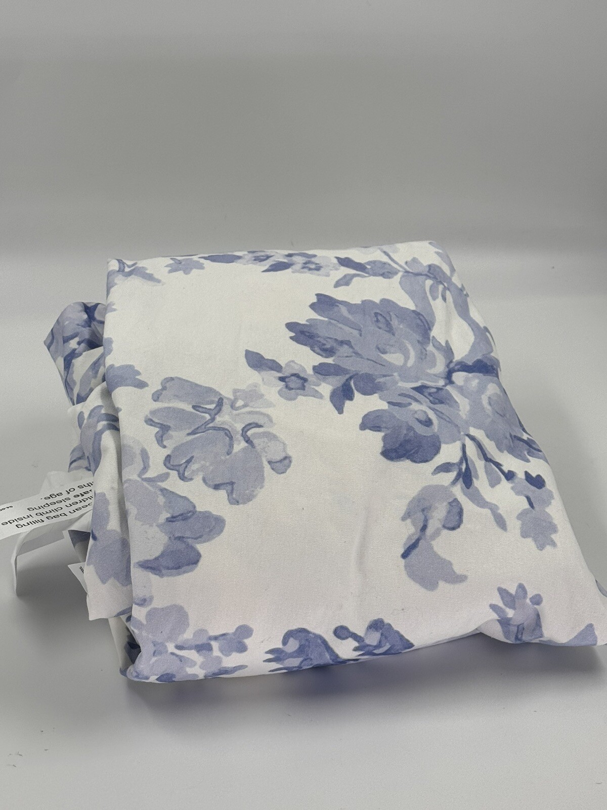NWOT Pottery Barn LoveShackFancy Bean Bag Slipcover Blue Garden Damask