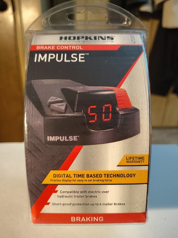 Hopkins Towing Solutions 47233 Impulse Digital Time Based Tech Brake Control