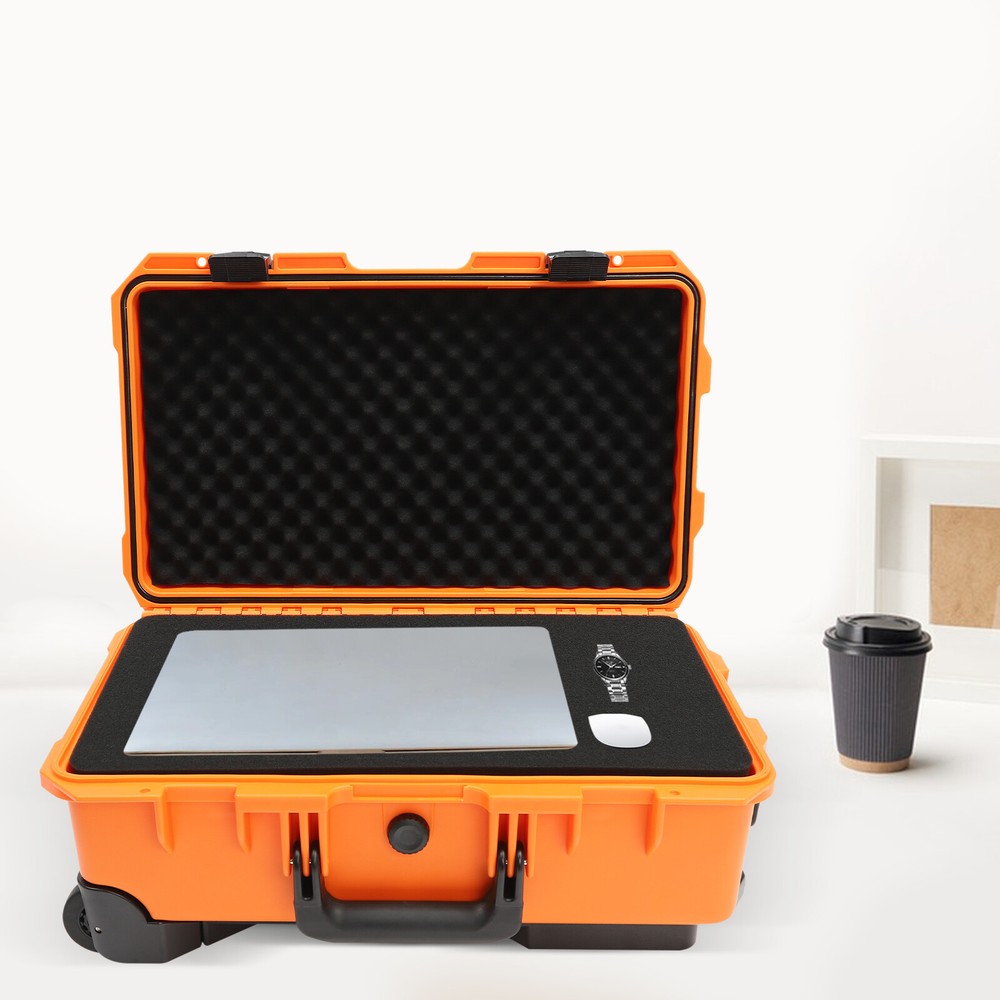 22" Waterproof Multi-Purpose Protective Camera Case with Custom Foam