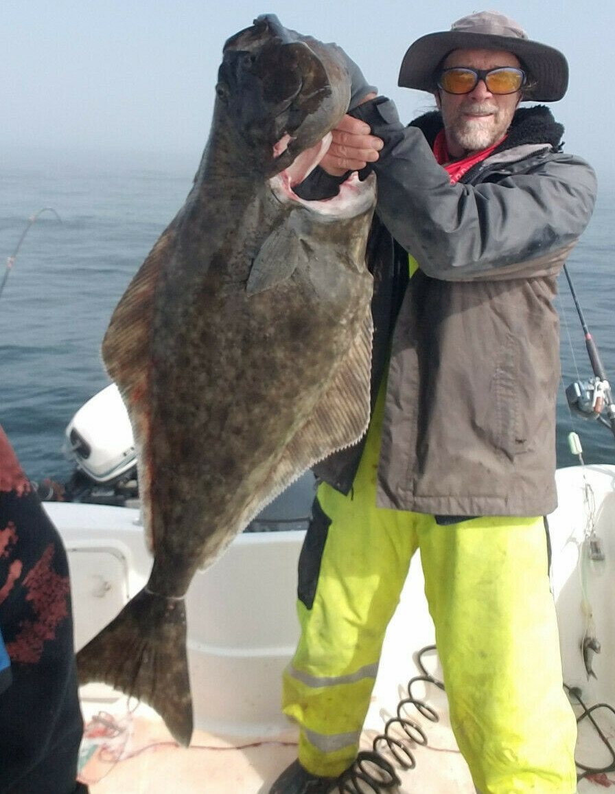 "The Clown Show" Deep Drop Halibut Rig LED Glow Rattles 16/0 Mustad Circle Hooks