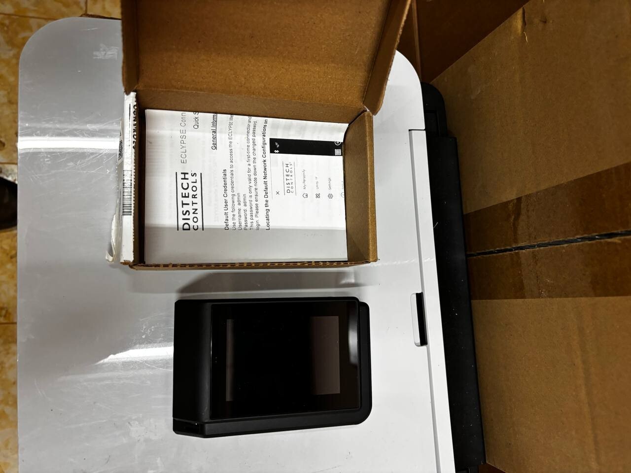 Distech Eclypse ECY-STAT wifi thermostat