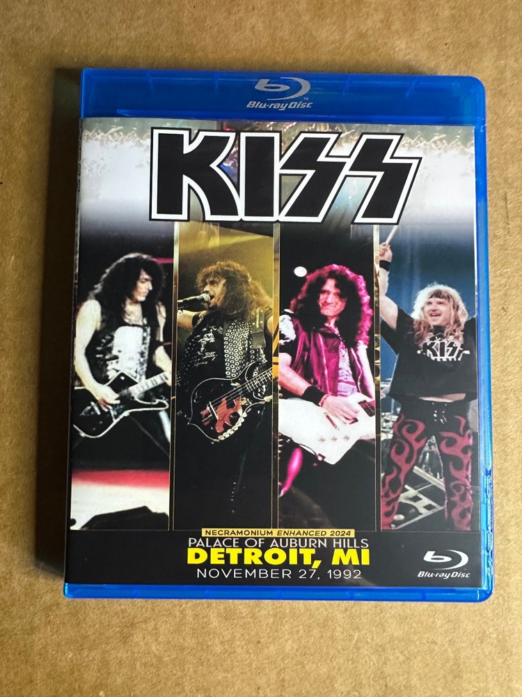 KISS - Revenge in Detroit 1992 Enhanced Blu-ray Paul Stanley Gene Simmons
