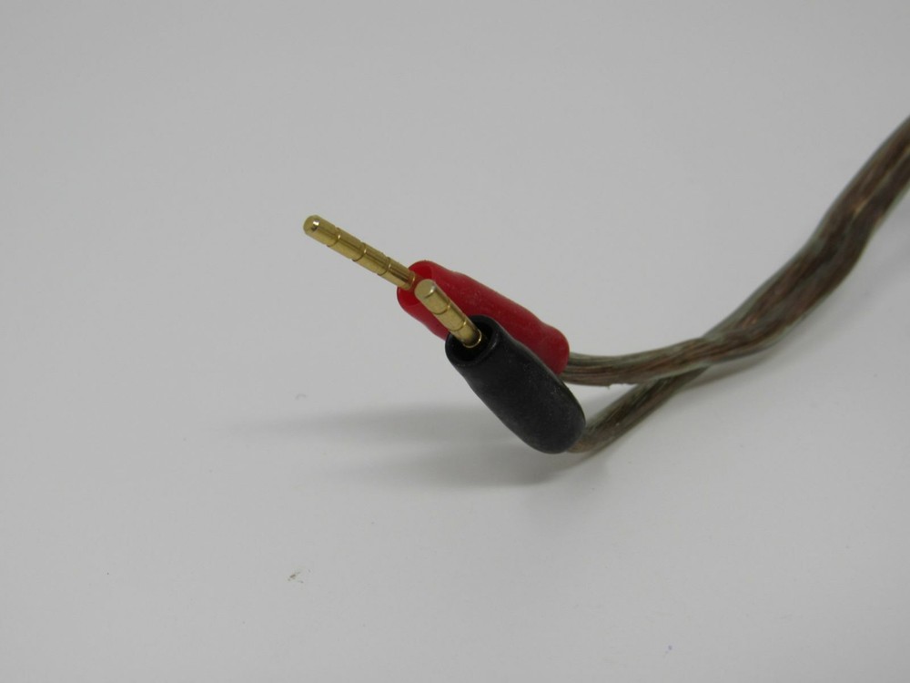 Standard Speaker Pin Plugs Cable 14.5 ft