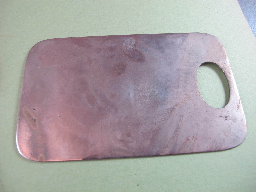 personal mirror from Major MV Mithcell found in war booty box 1925