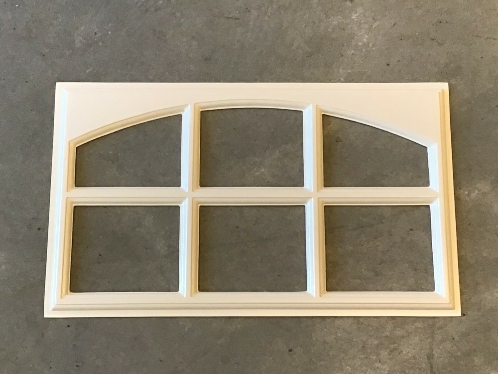 4 Amarr Cascade Replacement Insert for Short Panel Amarr Garage Door Almond