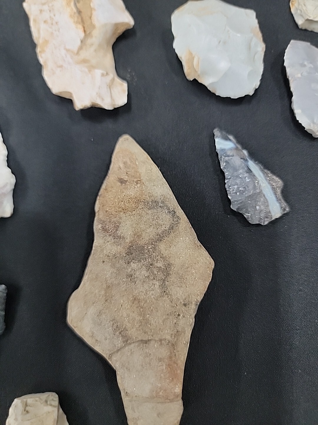 Indian Artifacts, Arrowheads, Rock drawing, Stone bowl, Ohio Collection.