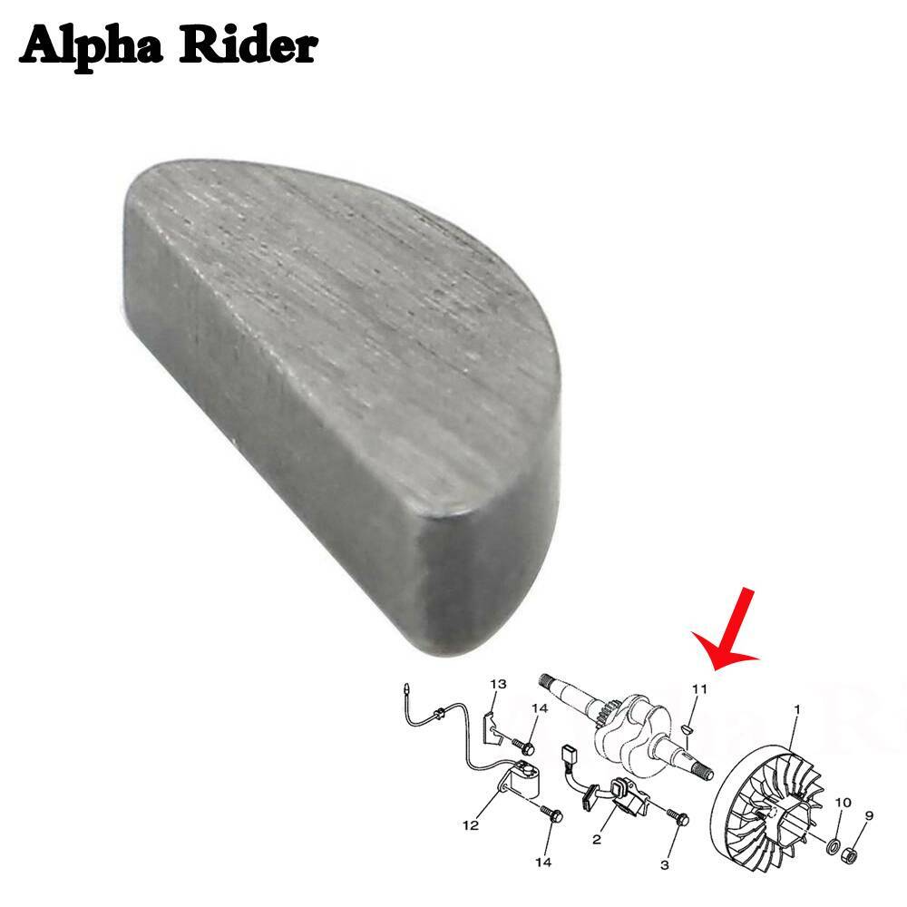 NEW for Yamaha Blaster flywheel degree timing key WOODRUFF YZ factory 1987-2006