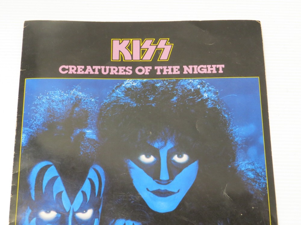 KISS VINTAGE CREATURES OF THE NIGHT 1982 PROMOTIONAL PRESS KIT FOLDER ONLY