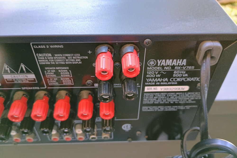 Yamaha RX-V765 Audio Video Receiver