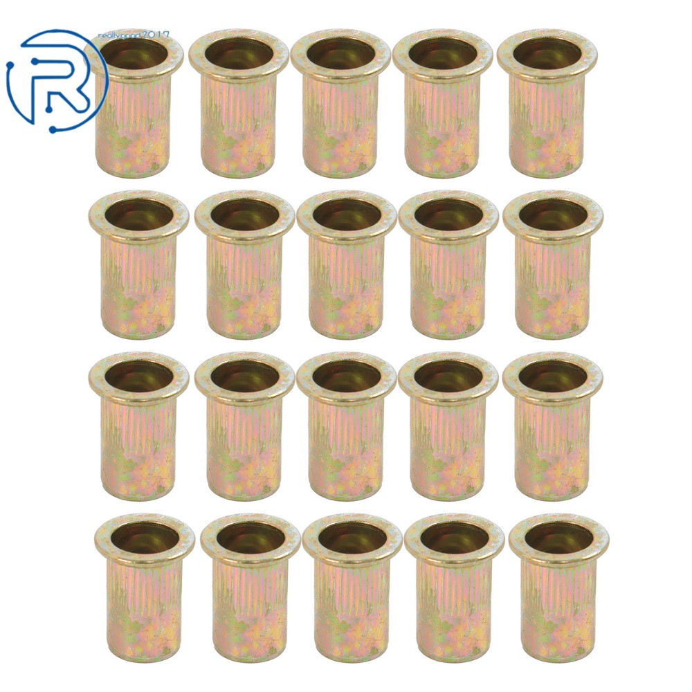 70 PCS 14" Rivet Nuts Kits quipped with 7PCS interchangeable mandrels With Box