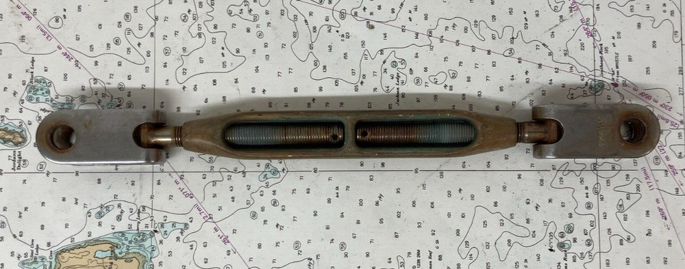 Jaw-Jaw Turnbuckle 3/8” Thread-Bronze