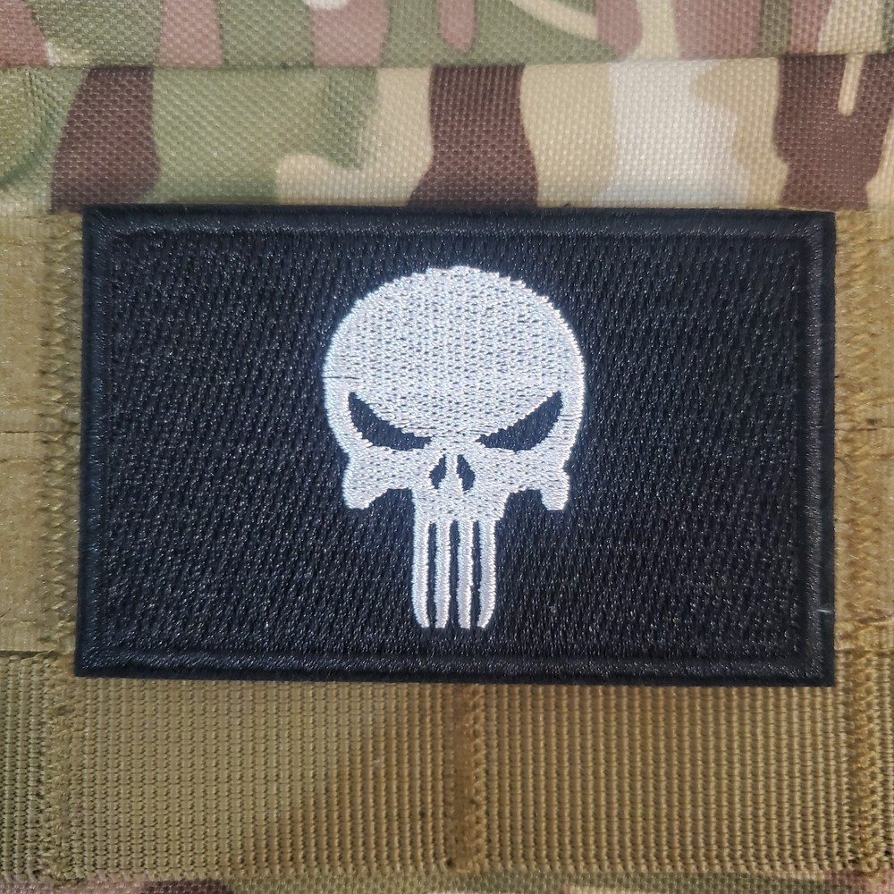 PUNISHER Sarcastic Fun Tactical Morale Patch Hook and Loop