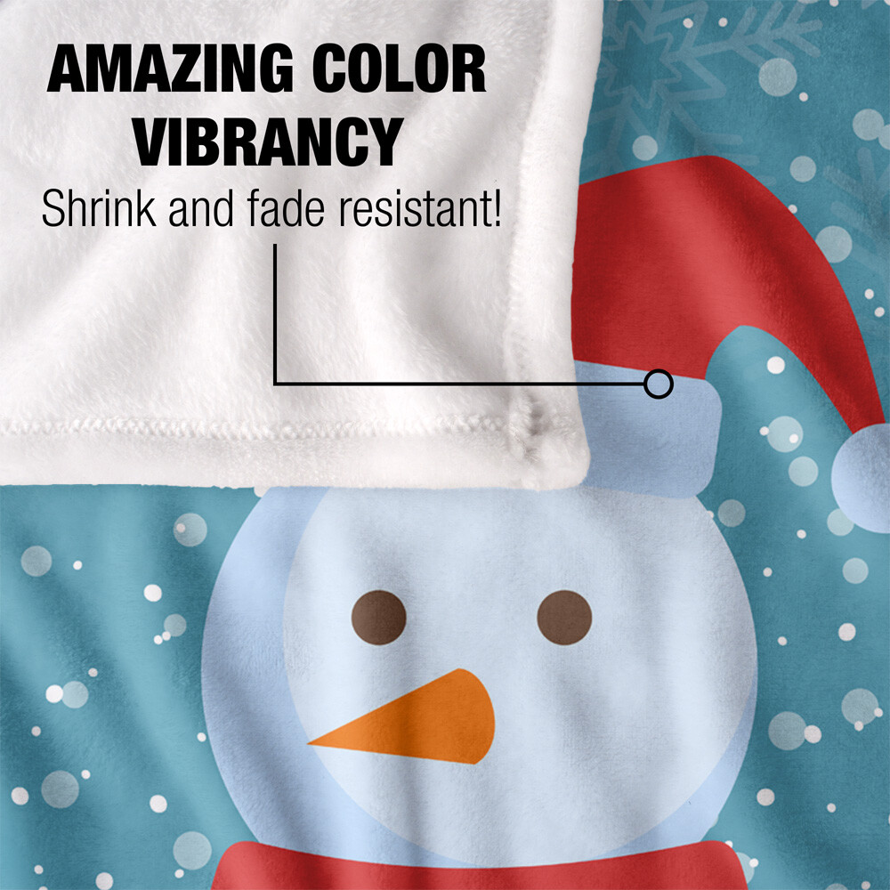 Snowman Silky Touch Super Soft Throw Blanket