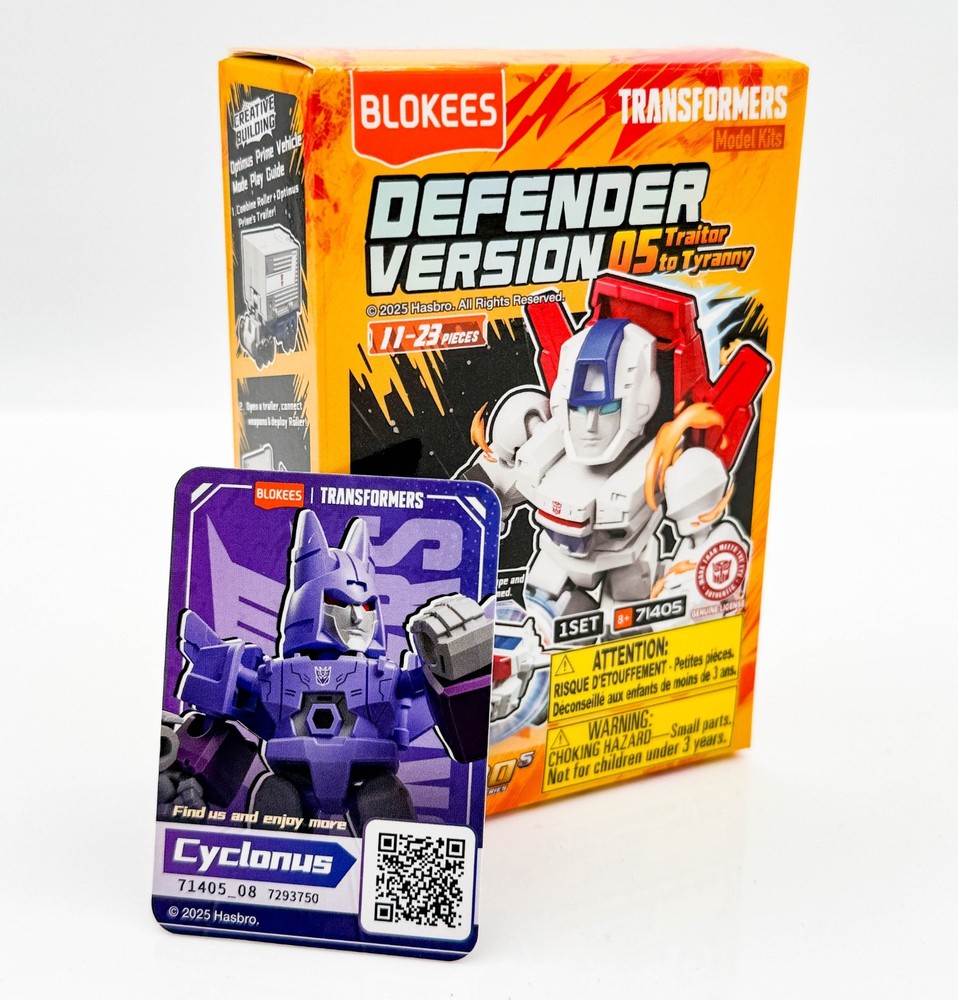 Blokees Transformers Defender Vol. 05 Model Kit - Cyclonus - New!