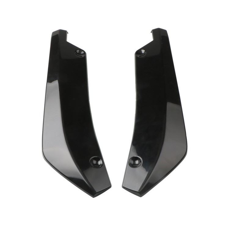 2X For BMW Car Rear Bumper Lip Diffuser Splitter Canard Protector Accessories