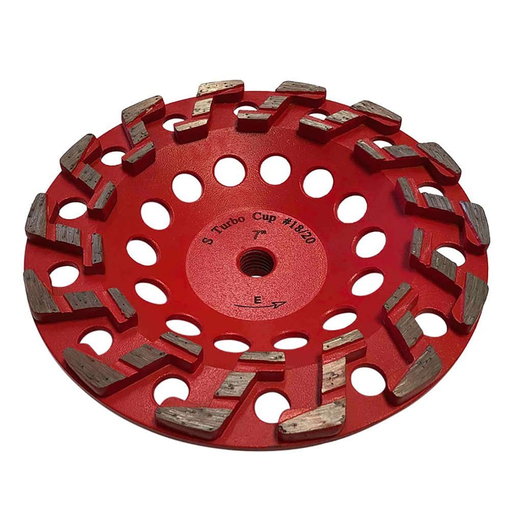 7" High Performance Diamond Grinding Wheels for Aggressive Concrete, Paint, E...