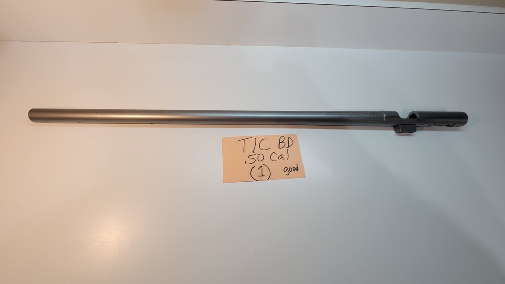 T/C Black Diamond .50 Cal. Inline Muzzleloader Nickel Barrel W/O Breech Plug (1)