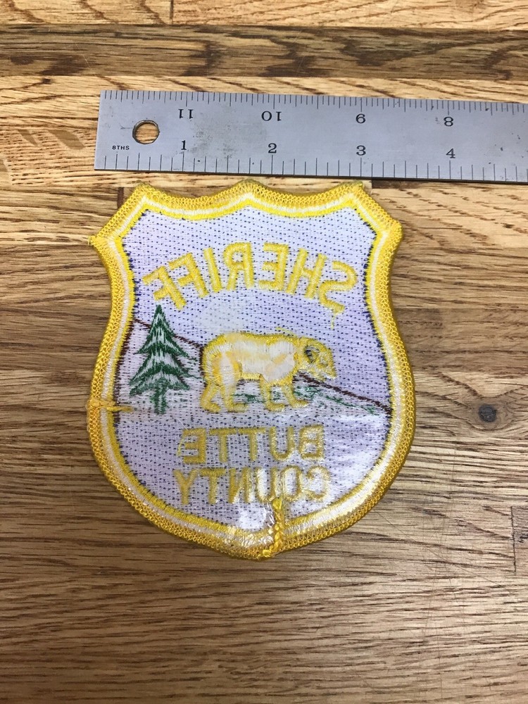 Butte County Sheriff, California Patch New B-7