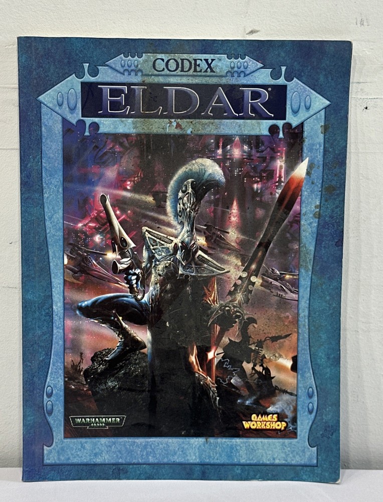 Warhammer 40K Classic Eldar Codex Army Book 1999