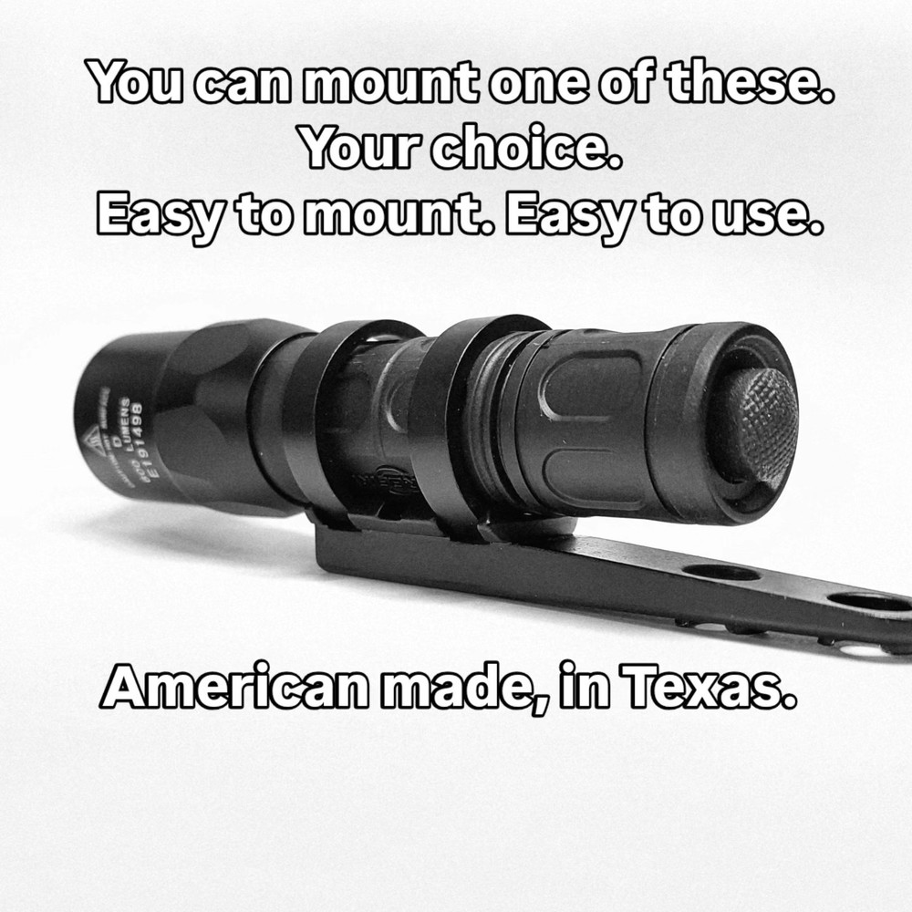 M-LOK Inline light mount. G8TR.