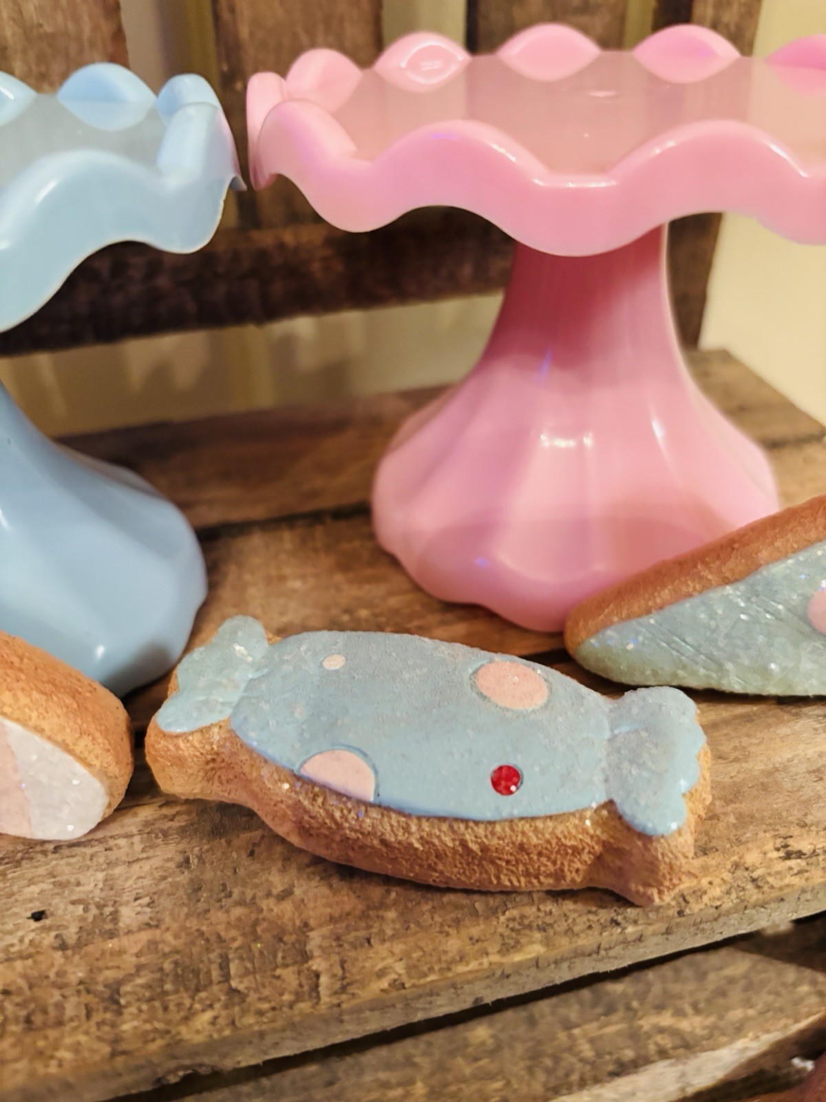 New Pastel Iced Gingerbread Cookie Set