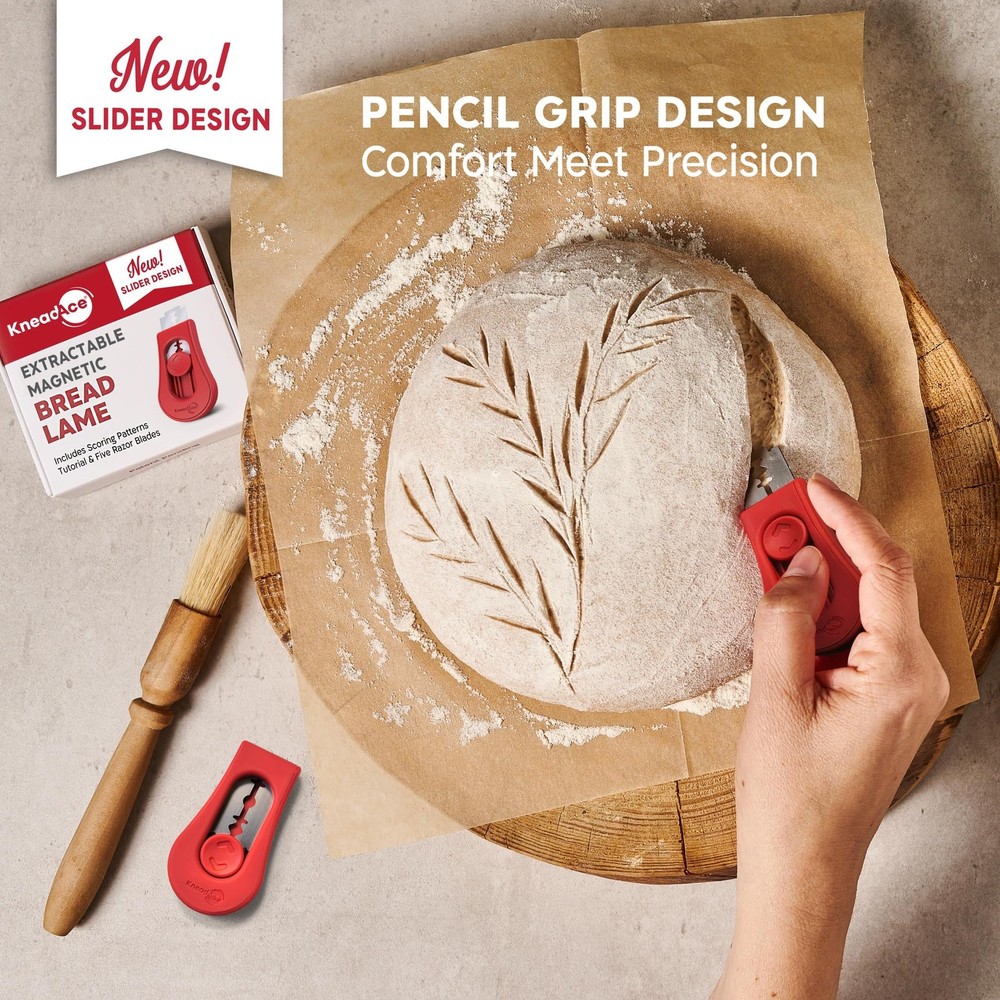 Upgraded Extractable & Magnetic Bread Lame Dough Scoring Tool - Professional ...