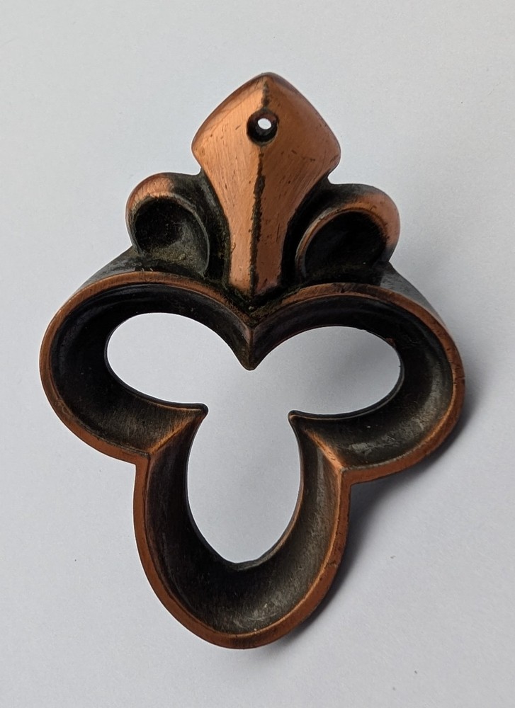 7 Fleur de lis Drawer Cabinet Pulls Knobs French Country Bronze Design Hardware