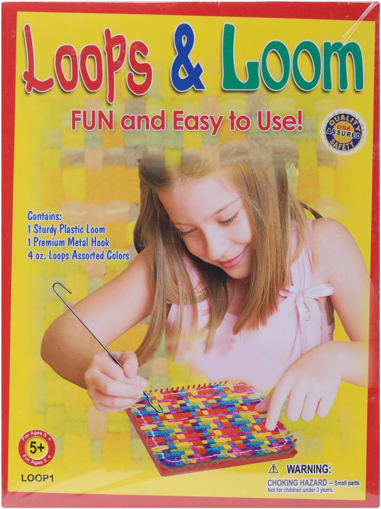 Pepperell Weaving Loops and Loom Kit