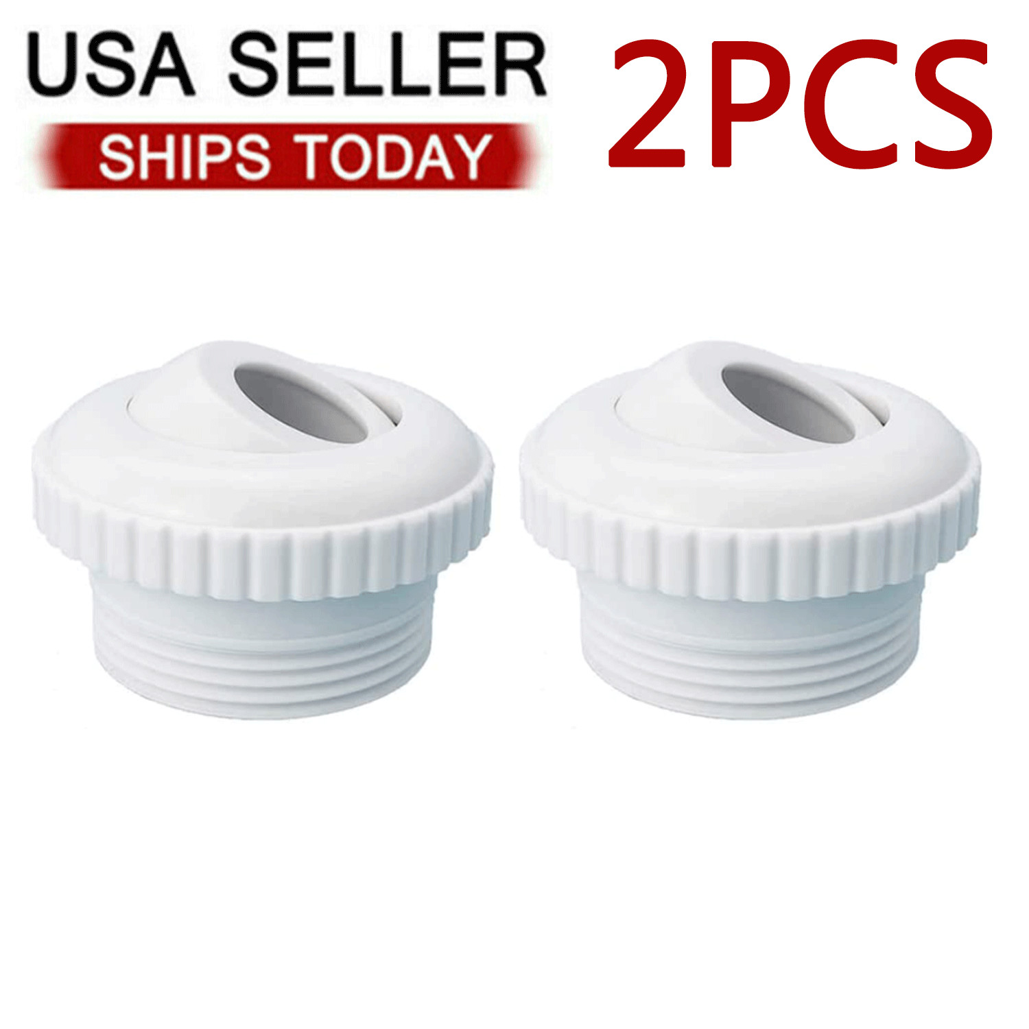 Universal Swimming Pool Nozzle Pool Spout Fitting Spa 180° Return Jet Nozzle