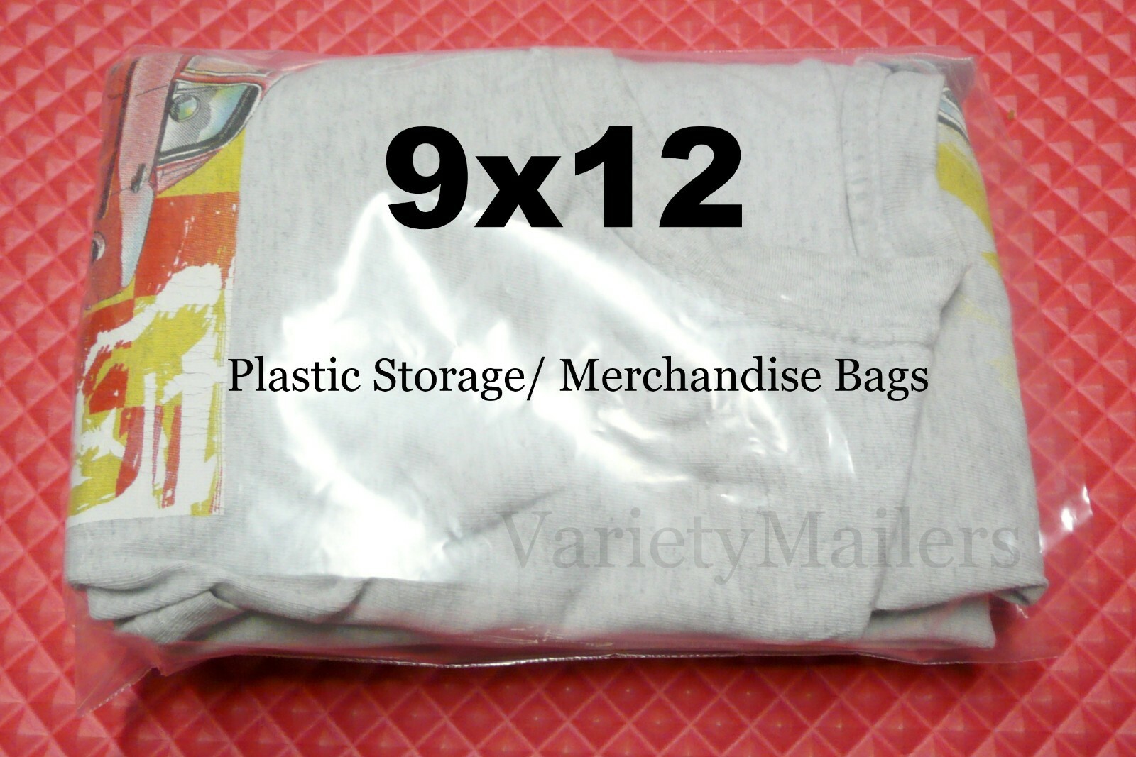 200 Merchandise Bag Combo 9x12 & 11x15 Clear 1 Mil Plastic Apparel Bags