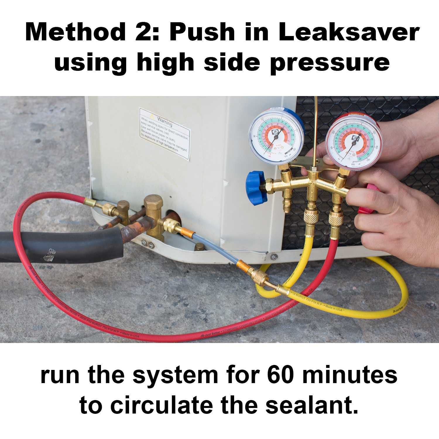 Leak Saver Direct Inject UV Leak Sealer Up to 5T Seal Fast and Easy