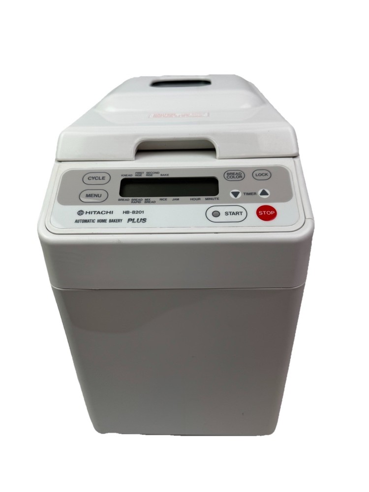 Hitachi Automatic Home Bakery Plus Bread Rise Machine HB-B201 Works / Teated