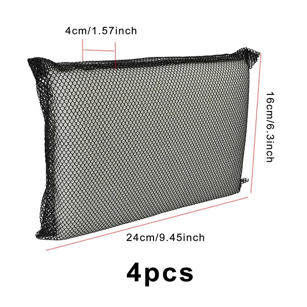4x Robotic Pool Clean Filter Pads Replacement Washable