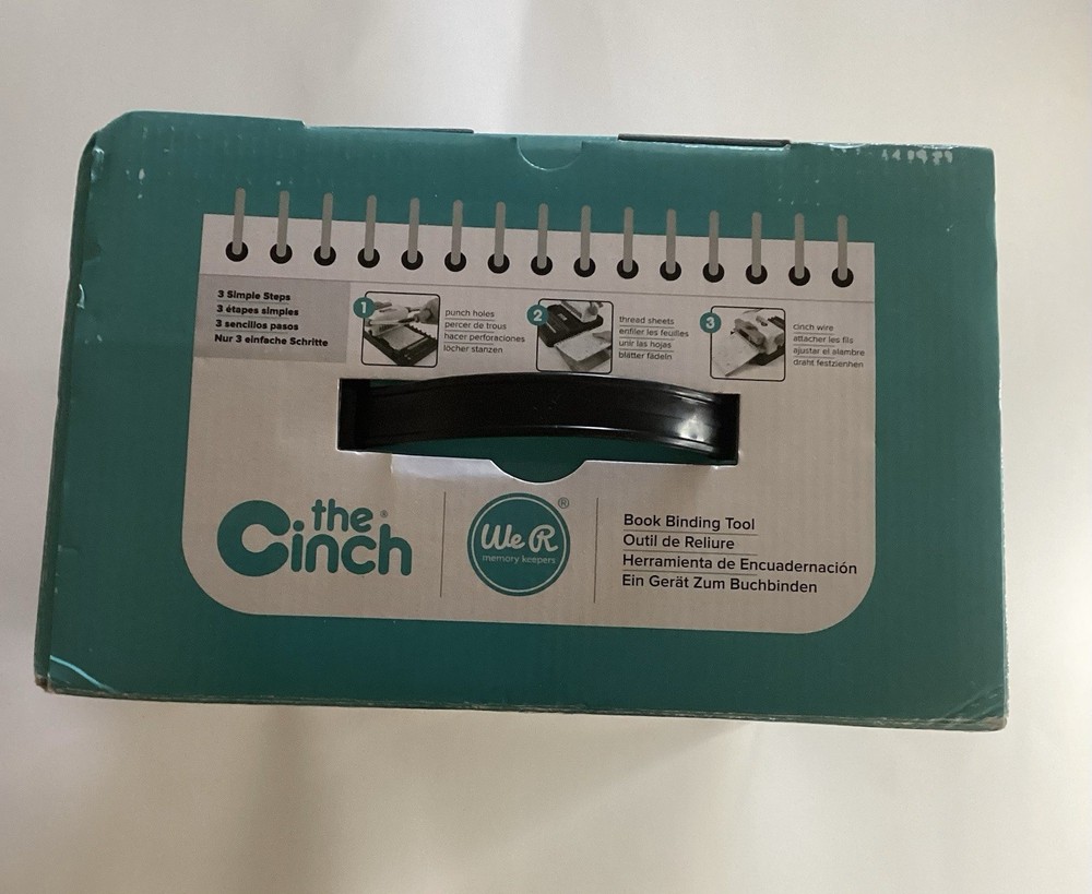 New The Cinch Book Binding Tool We R Memory Keepers Machine Bundle Tool