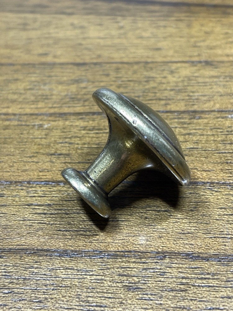 (3) Vtg Ornate MCM Amerock Brass Drawer Knobs Pulls Mixed Lot