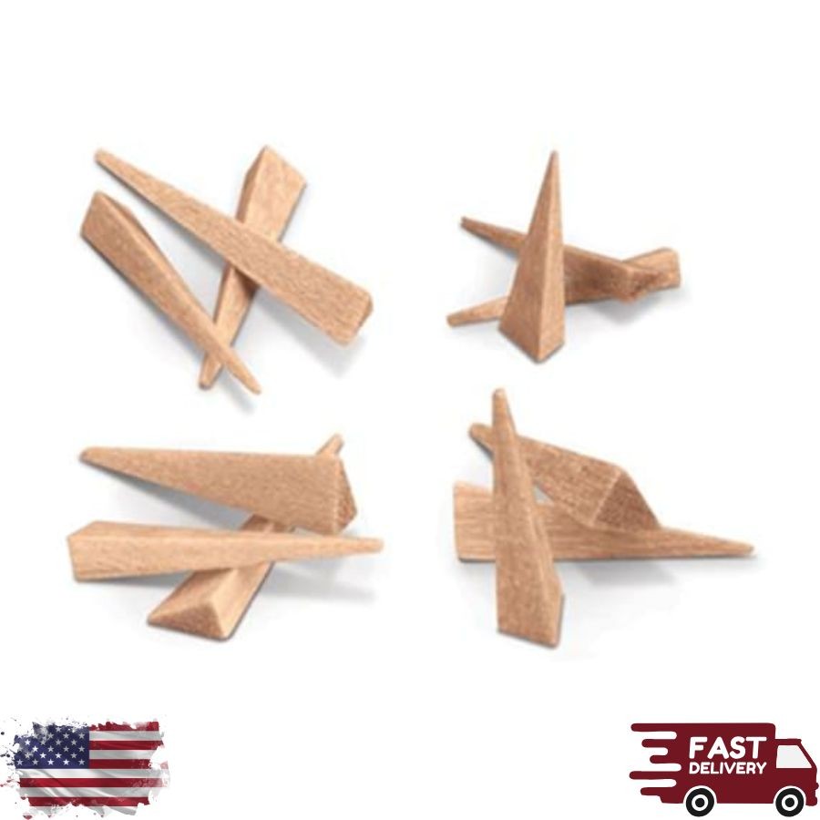 500Pk Dental Wooden Wedges Small/Assorted Triangular Interdental Contoured Set