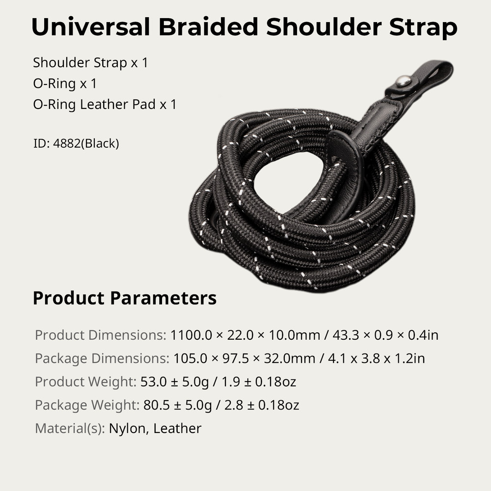 SmallRig Universal Camera Neck Shoulder Strap for DSLR or Mirrorless Camera 4882
