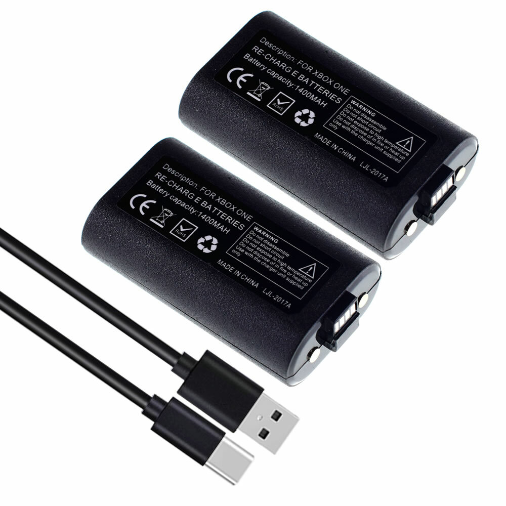 Rechargeable Battery & USB-C Cable For Xbox Series X/S Wireless Controller new