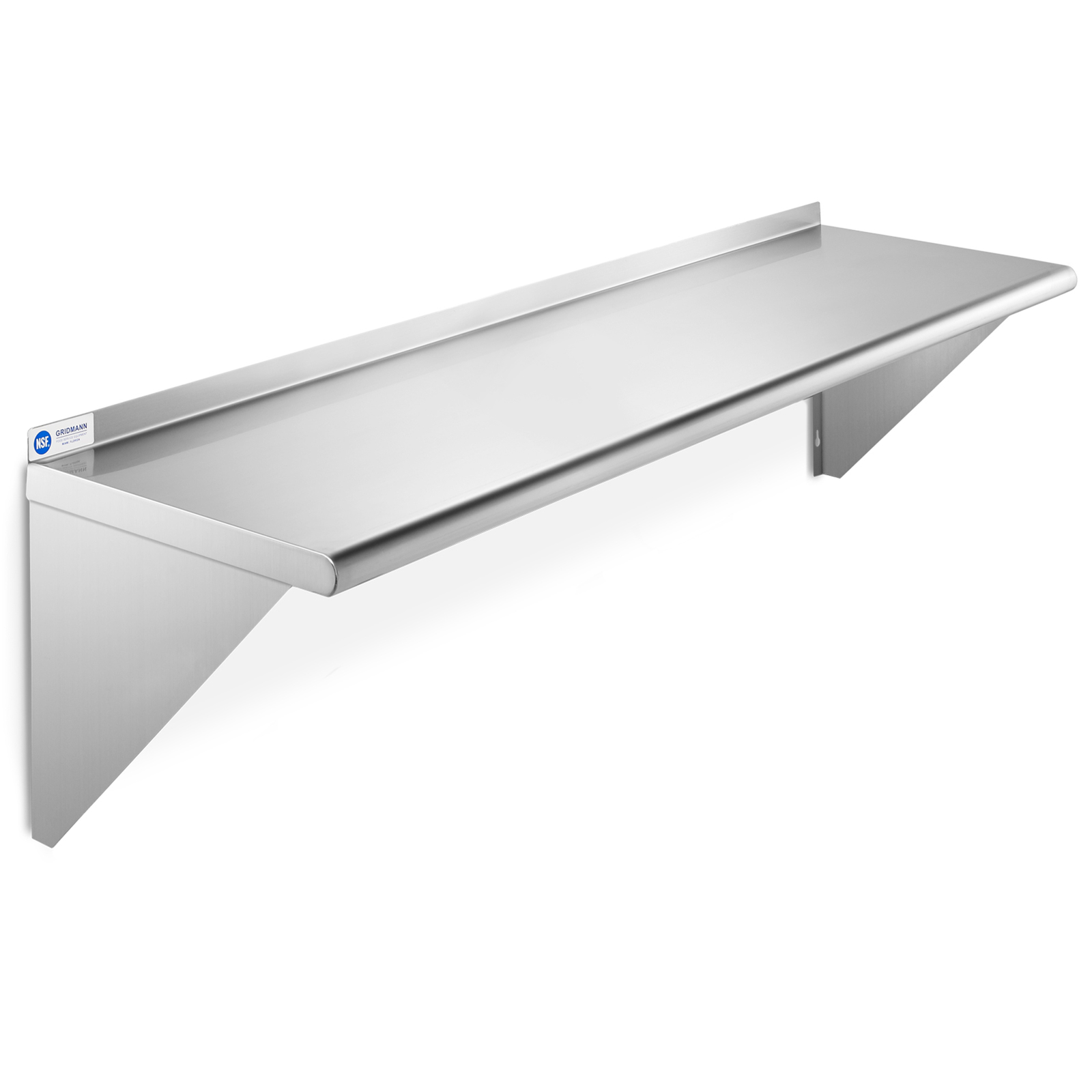 NSF Stainless Steel 14" x 48" Commercial Kitchen Wall Shelf Restaurant Shelving
